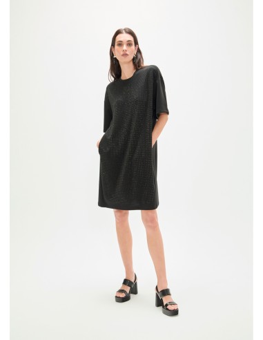 VESTIDO-FORMATO-CAMISETA-STRASS-AL-TONO-FRONTAL-MANGA-CORTA-CUELLO-REDONDO-LOLA-CASADEMUNT