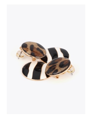 PENDIENTES-LACADOS-RAYAS-PRINT-DETALLES-DORADOS-LOLA-CASADEMUNT