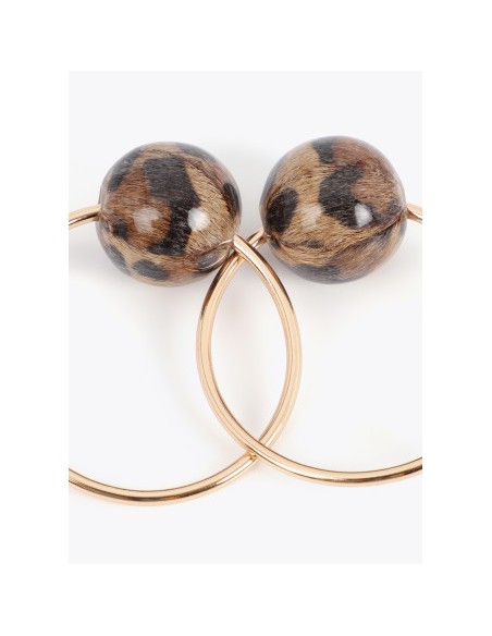 AROS-DORADO.MAXI-BOLA-ANIMAL-PRINT-CIERRE-PRESIÓN-LOLA-CASADEMUNT