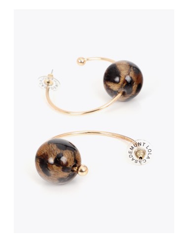 AROS-DORADO.MAXI-BOLA-ANIMAL-PRINT-CIERRE-PRESIÓN-LOLA-CASADEMUNT