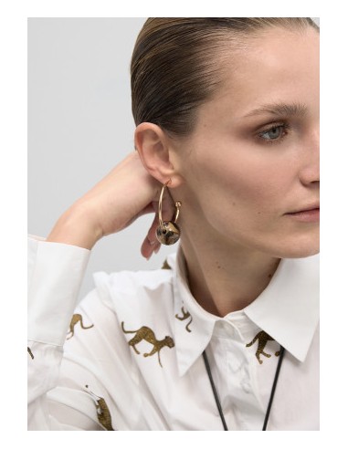 AROS-DORADO.MAXI-BOLA-ANIMAL-PRINT-CIERRE-PRESIÓN-LOLA-CASADEMUNT