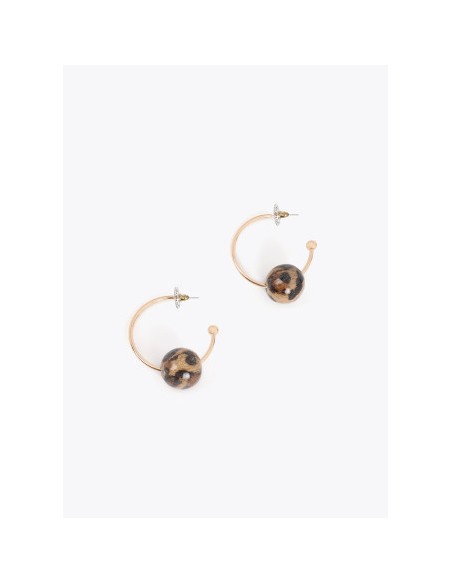 AROS-DORADO.MAXI-BOLA-ANIMAL-PRINT-CIERRE-PRESIÓN-LOLA-CASADEMUNT