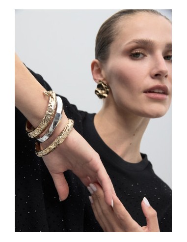 SET-3 PULSERAS-DORADAS-PLATA-ELÁSTICAS-LOLA-CASADEMUNT