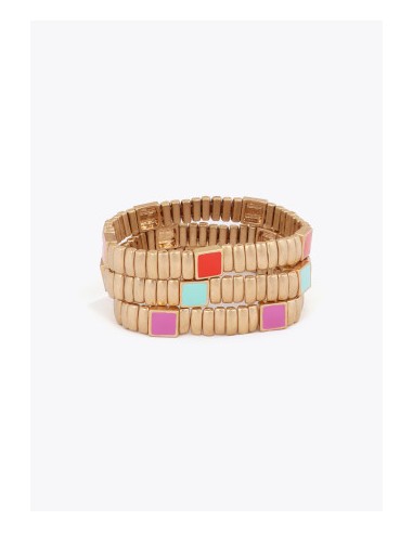 TRES-PULSERAS-DORADAS-ELASTICAS-PIEXAS-COLOR-LOLA-CASADEMUNT