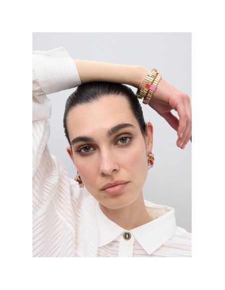 TRES-PULSERAS-DORADAS-ELASTICAS-PIEXAS-COLOR-LOLA-CASADEMUNT