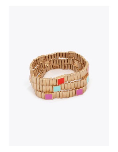 TRES-PULSERAS-DORADAS-ELASTICAS-PIEXAS-COLOR-LOLA-CASADEMUNT