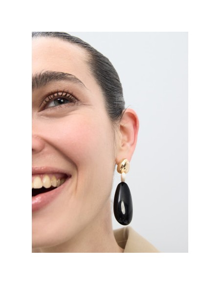 PENDIENTES-RESINA-NEGRO-BEIGE-BICOLOR-LOLA-CASADEMUNT