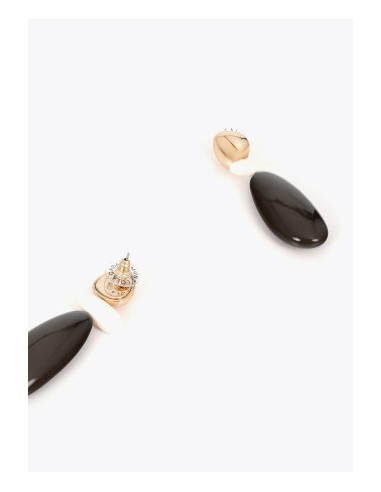 PENDIENTES-RESINA-NEGRO-BEIGE-BICOLOR-LOLA-CASADEMUNT