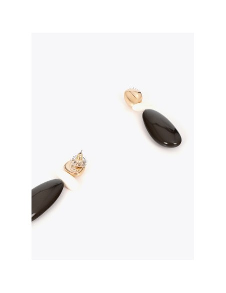 PENDIENTES-RESINA-NEGRO-BEIGE-BICOLOR-LOLA-CASADEMUNT