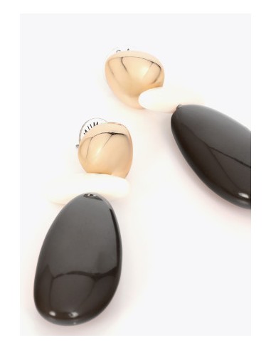 PENDIENTES-RESINA-NEGRO-BEIGE-BICOLOR-LOLA-CASADEMUNT
