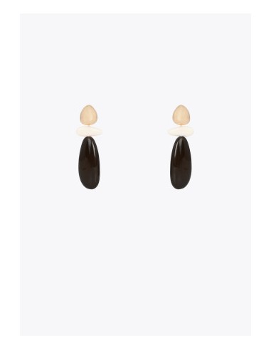 PENDIENTES-RESINA-NEGRO-BEIGE-BICOLOR-LOLA-CASADEMUNT