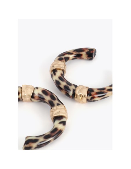 PENDIENTES-AROS-BAMBÚ-ANIMAL-PRINT-LOLA-CASADEMUNT