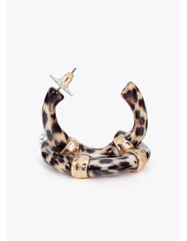 PENDIENTES-AROS-BAMBÚ-ANIMAL-PRINT-LOLA-CASADEMUNT