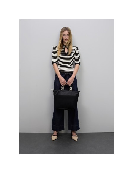 BOLSO-FORMATO-SHOPPER-NYLON-NEGR-ASAS-HOMBRO-ASAS-MANO-COMPARTIMENTO-EXTERIOR-LOLA-CASADEMUNT