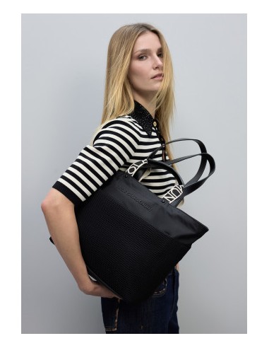 BOLSO-FORMATO-SHOPPER-NYLON-NEGR-ASAS-HOMBRO-ASAS-MANO-COMPARTIMENTO-EXTERIOR-LOLA-CASADEMUNT