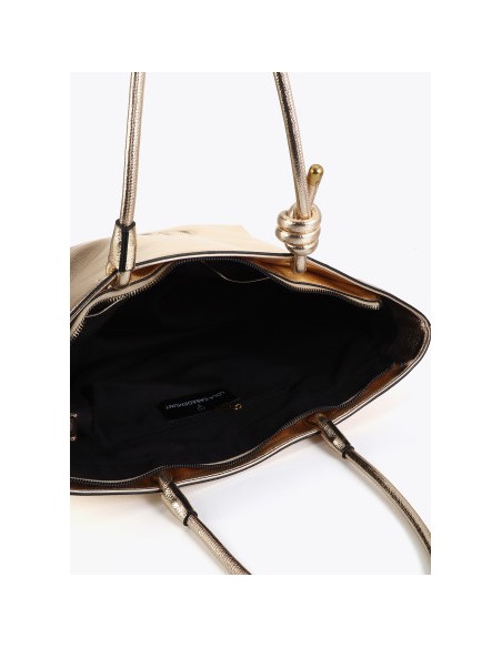 SHOPPER-DESESTRUCTURADO-FLEXIBLE-SUAVE-DOS-ASAS-LOGO-RELIEVE-LOLA-CASADEMUNT