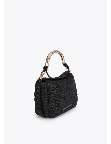 BANDOLERA-EFECTO-RAFIA-ASA-METÁLICA-DORADA-LOGOTIPADA-CIERRE-IMÁN-ASA-BANDOLERA-REGULABLE-EXTRAÍBLE-LOLA-CASADEMUNT