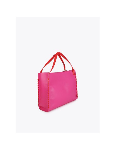 SHOPPER-BICOLOR-DETALLES-TRENZADO-DOS-ASAS-DETALLES-DORADOS-LOLA-CASADEMUNT