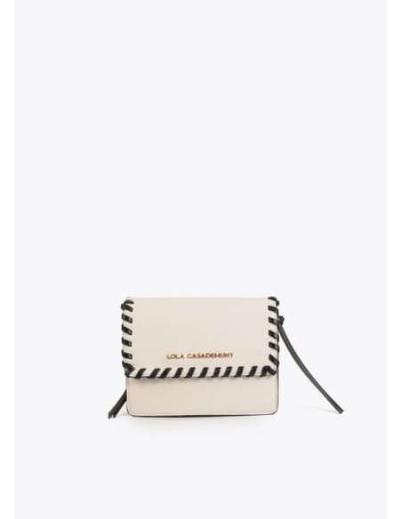 BANDOLERA-SOLAPA-CIERRE-IMÁN-ASA-BANDOLERAREGULABLE-BICOLOR-DETALLES-TRENZADOS-LOLA-CASADEMUNT