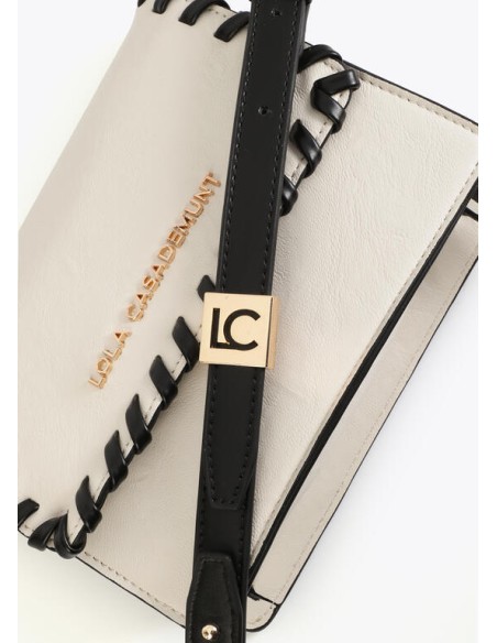 BANDOLERA-SOLAPA-CIERRE-IMÁN-ASA-BANDOLERAREGULABLE-BICOLOR-DETALLES-TRENZADOS-LOLA-CASADEMUNT