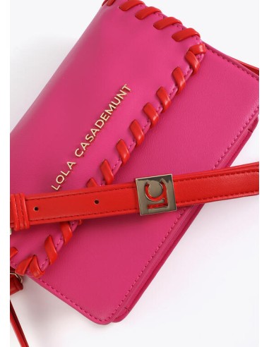 BANDOLERA-SOLAPA-CIERRE-IMÁN-ASA-BANDOLERAREGULABLE-BICOLOR-DETALLES-TRENZADOS-LOLA-CASADEMUNT