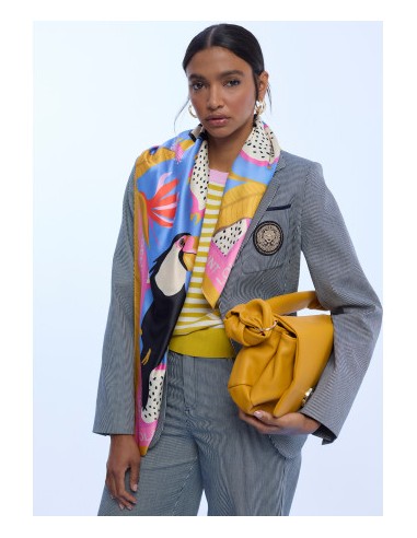 PAÑUELO-CUADRADO-AZUL-MULTI-PELICANOS-LOGO-ALREDEDOR-LOLA-CASADEMUNT