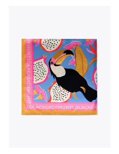 PAÑUELO-CUADRADO-AZUL-MULTI-PELICANOS-LOGO-ALREDEDOR-LOLA-CASADEMUNT