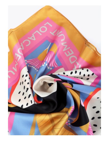 PAÑUELO-CUADRADO-AZUL-MULTI-PELICANOS-LOGO-ALREDEDOR-LOLA-CASADEMUNT