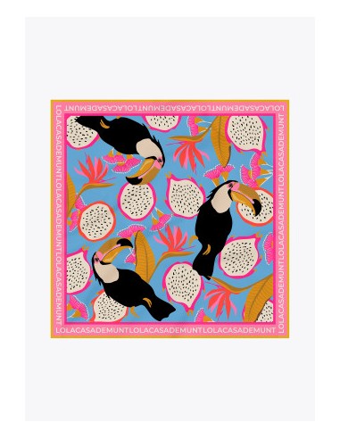 PAÑUELO-CUADRADO-AZUL-MULTI-PELICANOS-LOGO-ALREDEDOR-LOLA-CASADEMUNT