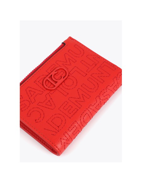 MONEDERO PESPUNTES LOGO LOLA CASADEMUNT