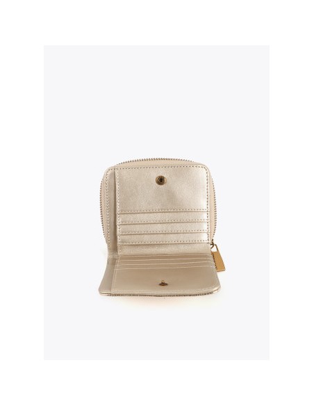 MONEDERO-PEQUEÑO-METALIZADO-LOGO-OVALADO-DORADO-DOS-COMPARTIMENTOS-LOLA-CASADEMUNT