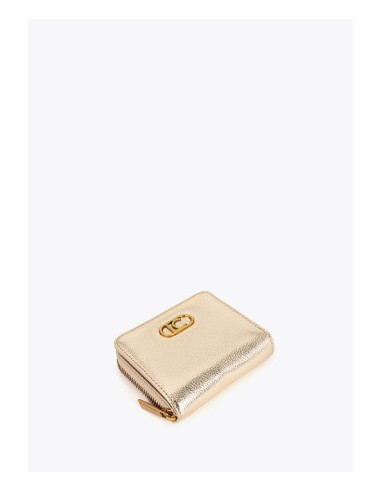 MONEDERO-PEQUEÑO-METALIZADO-LOGO-OVALADO-DORADO-DOS-COMPARTIMENTOS-LOLA-CASADEMUNT