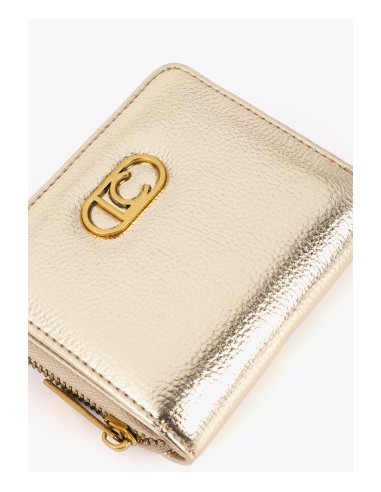 MONEDERO-PEQUEÑO-METALIZADO-LOGO-OVALADO-DORADO-DOS-COMPARTIMENTOS-LOLA-CASADEMUNT