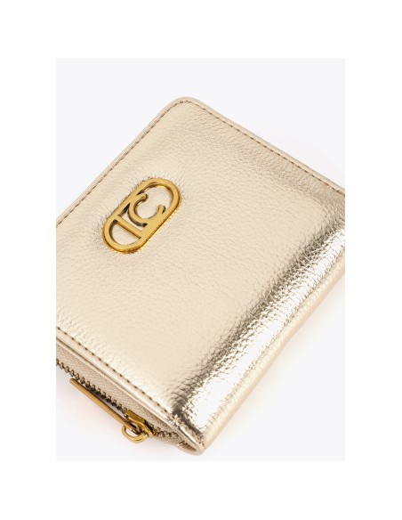 MONEDERO-PEQUEÑO-METALIZADO-LOGO-OVALADO-DORADO-DOS-COMPARTIMENTOS-LOLA-CASADEMUNT