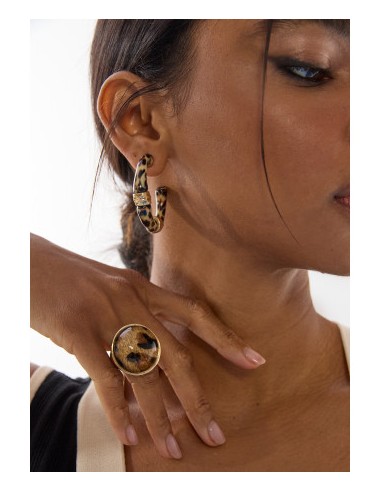 ANILLO-COMBINADO-METAL-DORADO-ANIMAL-PRINT-LOLA-CASADEMUNT