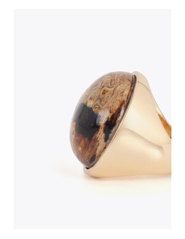 ANILLO-COMBINADO-METAL-DORADO-ANIMAL-PRINT-LOLA-CASADEMUNT
