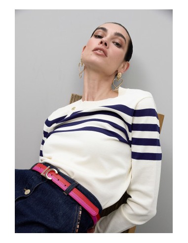 CINTURÓN-BICOLOR-REVERSOBLE-COMBINADO-LISO-HEBILLA-DORADA-LOGO-LOLA-CASADEMUNT