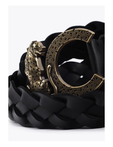 CINTURÓN-RFRCTO-PIEL-TRENZADO-HEBILLA-ANIMAL-LEOPARDO-LOLA-CASADEMUNT