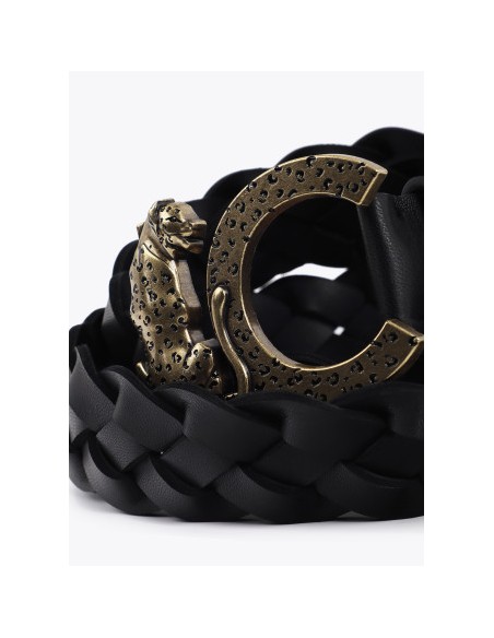 CINTURÓN-RFRCTO-PIEL-TRENZADO-HEBILLA-ANIMAL-LEOPARDO-LOLA-CASADEMUNT