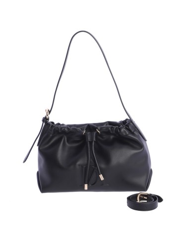 BOLSO-ASA-HOMBRO-FRUNCIDO-NEGRO-ASA-BANDOLERA-COMPARTIMENTO-TRASERO-DON-ALGODÓN