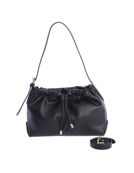 BOLSO-ASA-HOMBRO-FRUNCIDO-NEGRO-ASA-BANDOLERA-COMPARTIMENTO-TRASERO-DON-ALGODÓN