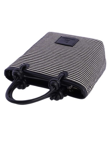 BOLSO MANO NEGRO LUMINA DON ALGODÓN