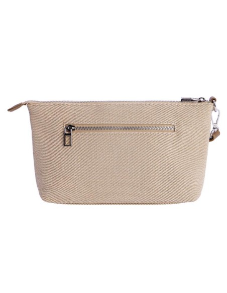 BOLSO-MANO-BEIGE-NYLON-DETALLE-MALLA-FRONTAL-ASA-MANO-LOGO-FRONTAL-COMPARTIMENTO-TRASERO-LOLA-CASADEMUNT