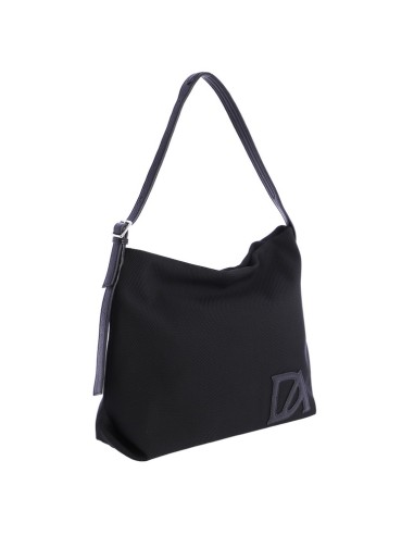 BOLSO-HOMBRO-ASA-CIERRE-COMPARTIMENTO-TRASERO-LOGO-AL-TONO-MALLA-DON-ALGODÓN