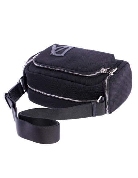 BANDOLERA-NEGRA-NYLON-COMPARTIMENTOS-LOGO-AL-TONO-ASA-BANDOLERA-ALGODÓN-DON-ALGODÓN