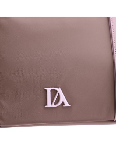 BOLSO-SHOPPER-MARRÓN-BOLSILLO-FRONTAL-TRASERO-DOS-ASAS-HOMBRO-LOGO-A-CONTRASTE-DON-ALGODÓN.