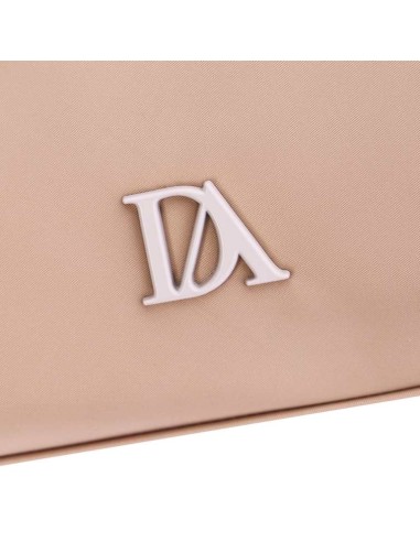 BANDOLERA-BEIGE-DETALLES-MARRONES-BANDOLERA-REGULABLE-COMPARTIMENTO-TRASERO-LOGO-A CONTRASTE-DON-ALGODÓN