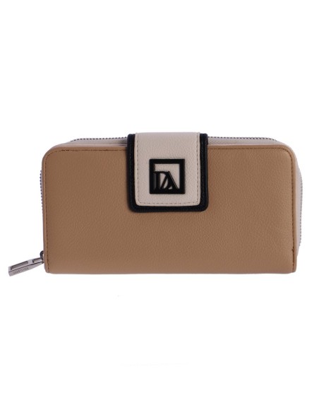 BILLETERO-DOS-COMPARTIMENTOS-BEIGE-LOGO-CONTRASTE-DON-ALGODÓN