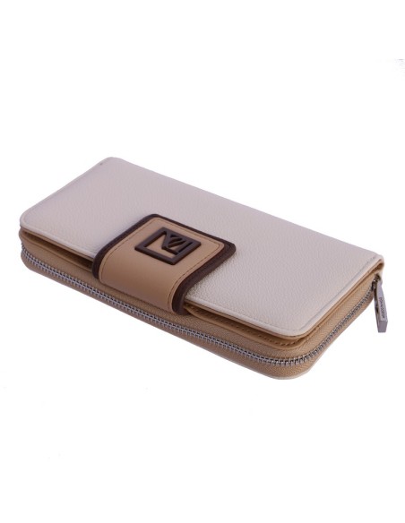 BILLETERO-MARFIL-DOS-COMPARTIMENTOS-BEIGE-LOGO-CONTRASTE-DON-ALGODÓN