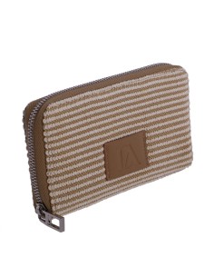 BILLETERO-GRANDE-BICOLOR-BIEGE-BLANCO-CIERRE-CREMALLERA-COMPARTIMENTOS -INTERIORES-DON-ALGODÓN 2
